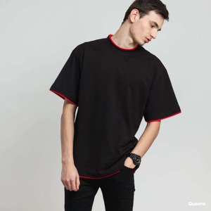 Urban Classics Contrast Tall Tee Black