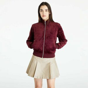 adidas Originals Velvet Track Top Maroon