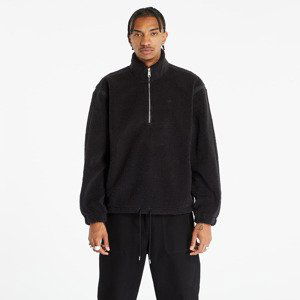 Mikina adidas Originals Premium Essentials Fleece Half-Zip Crewneck Black XL