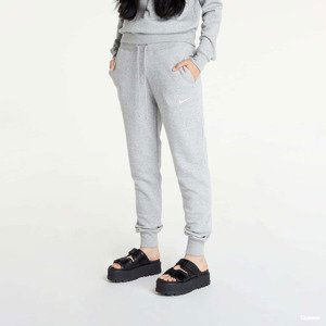 Tepláky Nike Sportswear Phoenix Fleece Women's High-Waisted Joggers Dk Grey Heather/ Sail L