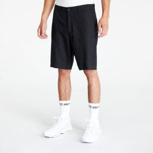 Urban Classics Cotton Linen Shorts Black