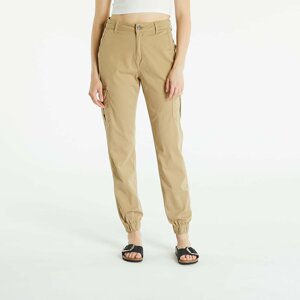 Urban Classics Ladies High Waist Cargo Pants Union Beige