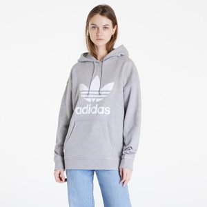 Mikina adidas Originals Trefoil Hoodie Melange Grey/ White L