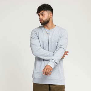 Mikina Urban Classics Organic Basic Crew Melange Grey