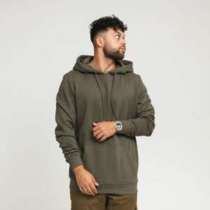 Mikina Urban Classics Organic Basic Hoody Green