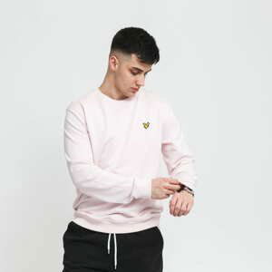 Mikina Lyle & Scott Crew Neck Sweatshirt světle růžová