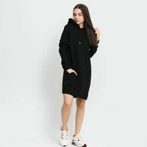 Dámská mikina Urban Classics Ladies Organic Oversized Terry Hoody Dress Black