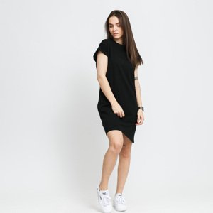 Šaty Urban Classics Ladies Turtle Extended Shoulder Dress černé