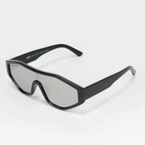 Sluneční brýle Urban Classics Sunglasses Lombok Black/ Silver