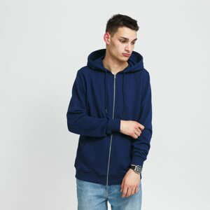 Mikina Urban Classics Basic Terry Zip Hoody Navy