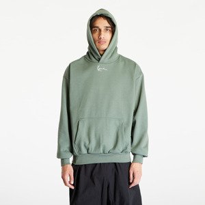 Mikina Karl Kani Small Signature Os Heavy Sweat Hoodie Dusty Green L