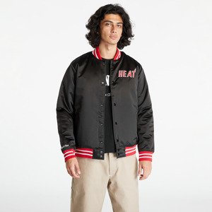 Bunda Mitchell & Ness Miami Heat Heavyweight Satin Jacket Black L