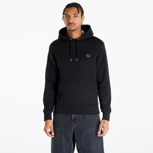 FRED PERRY Rave Graphic Hooded Sweatshirt Black