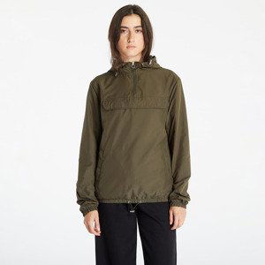 Urban Classics Ladies Basic Pull Over Jacket Dark Olive