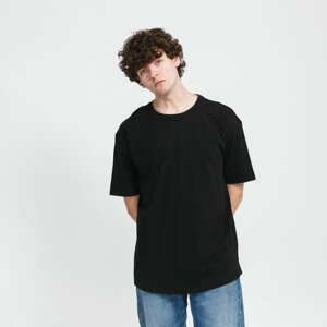 Tričko s krátkým rukávem Urban Classics Organic Cotton Curved Oversized Tee 2-Pack Black