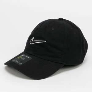 Kšiltovka Nike U NSH H86 Swoosh Wash Cap černá