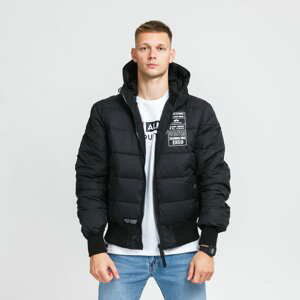 Pánská zimní bunda Alpha Industries Hooded Puffer FD Reversible černá