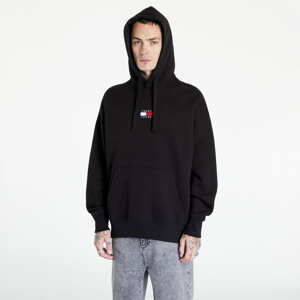 Mikina TOMMY JEANS M Tommy Badge Hoody Black