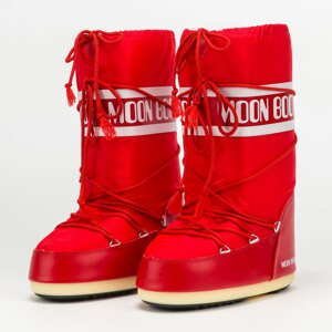 Dámské zimní boty Moon Boot Nylon Red