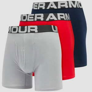 Under Armour Changed Cotton 3Pack Boxerjock červené / navy / šedé