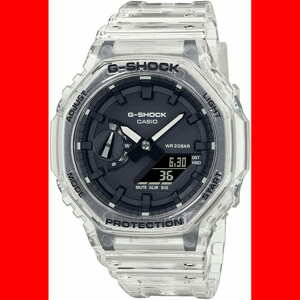 Hodinky Casio G-Shock GA 2100SKE-7AER "Skeleton Series" průhledné