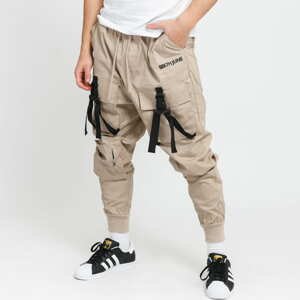 Cargo Pants Sixth June Double Buckle Cargo Pants béžové