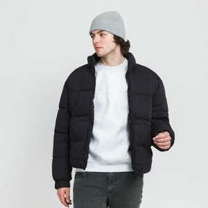 Pánská zimní bunda Urban Classics Cropped Puffer Jacket Black