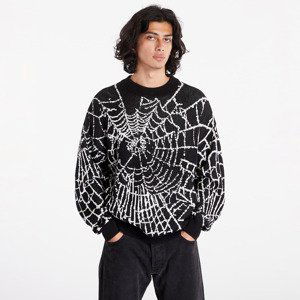 Svetr Wasted Paris Sweater Grid Black/ White L