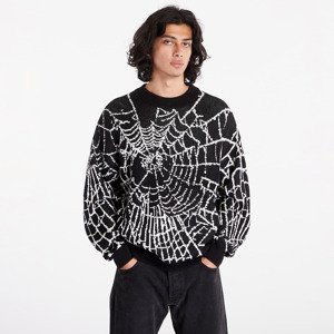 Svetr Wasted Paris Sweater Grid Black/ White XL