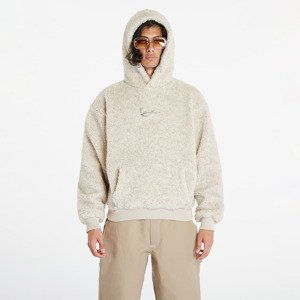 Karl Kani Metal Signature Teddy Os Hoodie Off White