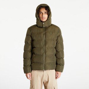 Urban Classics Hooded Puffer Jacket Dark Olive