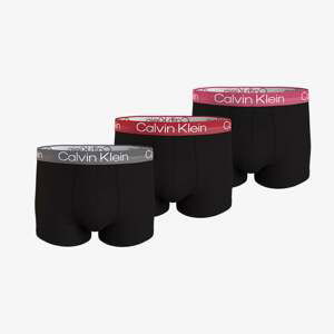 Boxerky Calvin Klein Modern Structure Cotton Trunk 3-Pack Black L