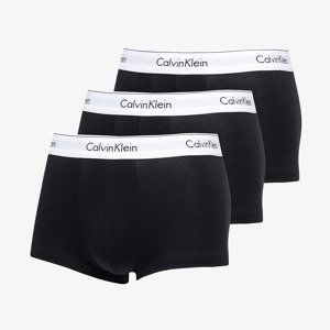 Boxerky Calvin Klein Modern Cotton Stretch Low Rise Trunk 3-Pack Black/ White S