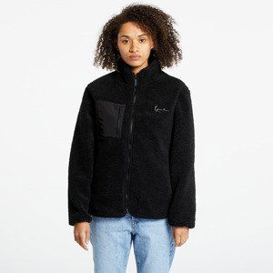 Karl Kani Metal Signature Teddy Trackjacket Black