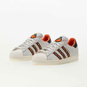 adidas Originals Superstar Crystal White/ Semi Orange/ Cloud White