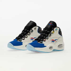 Reebok Question Mid Chalk/ Core Black/ Vector Blue