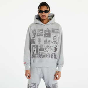 Mikina PLEASURES Choices Hoodie Heather Grey