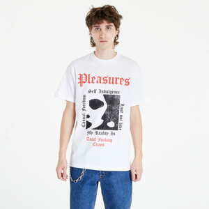 Pánské tričko PLEASURES Reality T-Shirt White