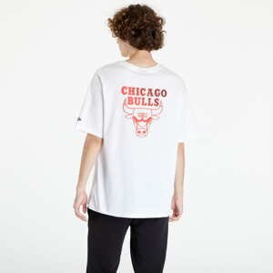 Tričko s krátkým rukávem New Era NBA Neon Fade Tee Chicago Bulls White