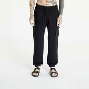 Kalhoty New Era Premium Cargo Jogger Black/ White