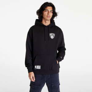 Mikina New Era NBA Half Logo Oversized Hoody Brooklyn Nets Černá