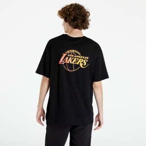 Tričko s krátkým rukávem New Era NBA Neon Fade Tee Los Angeles Lakers Černá