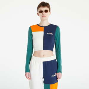 Dámské tričko s dlouhým rukávem ellesse Tersus Long Sleeve Crop T-Shirt Multi