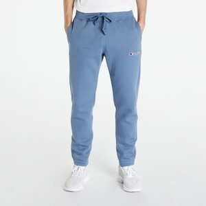 Kalhoty Champion Logo Elastic Cuff Pants Modré