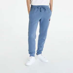 Tepláky Champion Logo Rib Cuff Pants Modré