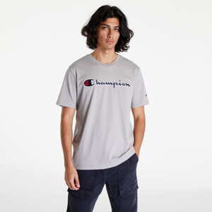 Tričko s krátkým rukávem Champion Logo Crewneck T-Shirt Šedé