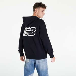 Mikina New Balance Essentials Fleece Hoodie Black