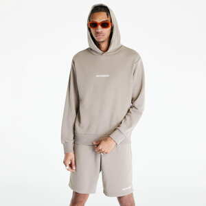 Mikina New Balance Essentials Fleece Hoodie Mushroom