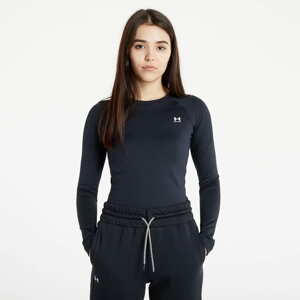 Dámské tričko s dlouhým rukávem Under Armour Authentics Crew Black/ White