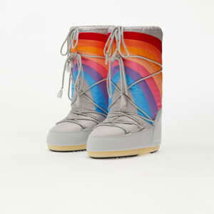 Dámské zimní boty Moon Boot Icon Rainbow Glacier/ Blue-Red